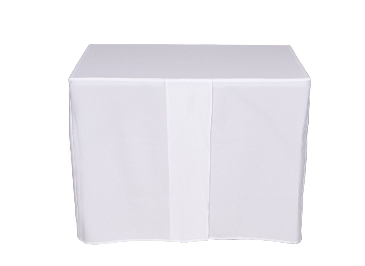 Tischhussen 100 x 60 cm für Tapeziertisch / Mehrzwecktisch Überwurf